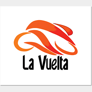 La Vuelta Ciclista a Espana Annual Bicycle Race Posters and Art